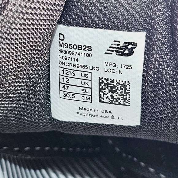 New Balance 950 Military Running Fantom Fit Toe Protect Made in U.S.A. Shoes main image 10